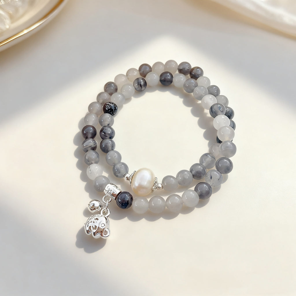 Mist Haven Pearl Bracelet