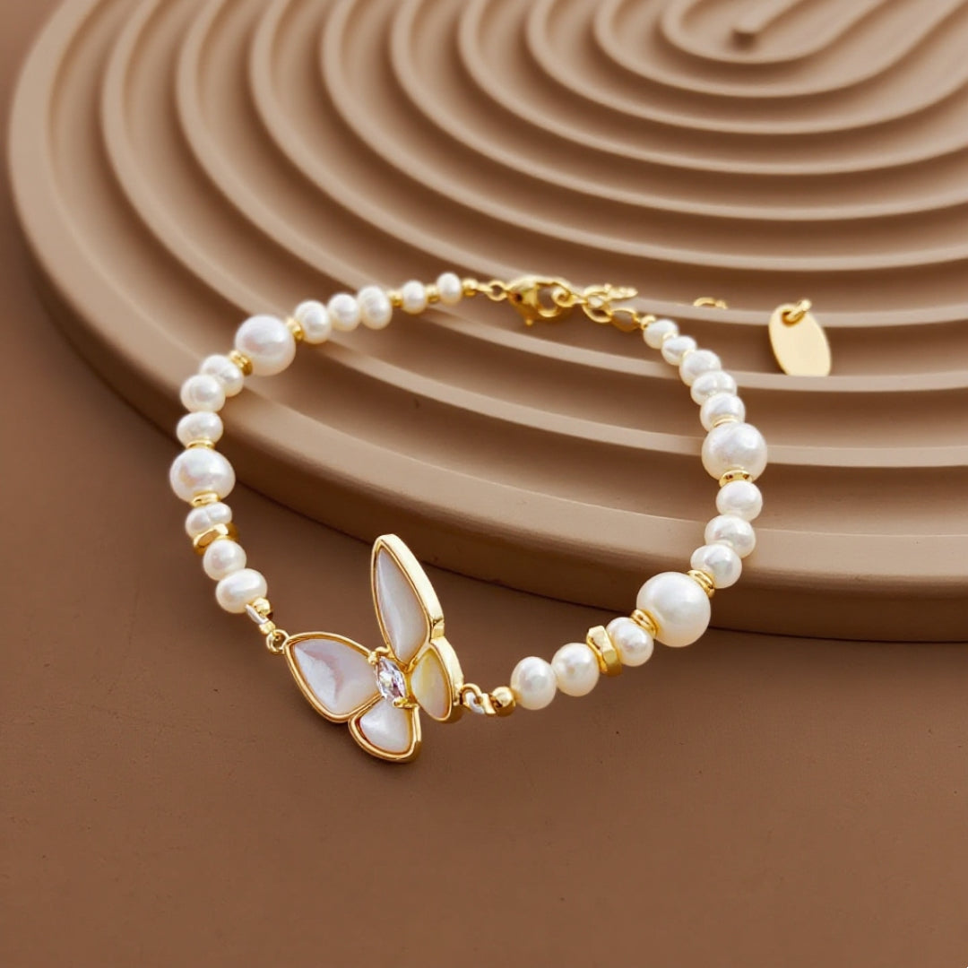 Ocean Butterfly Dream Pearl Bracelet