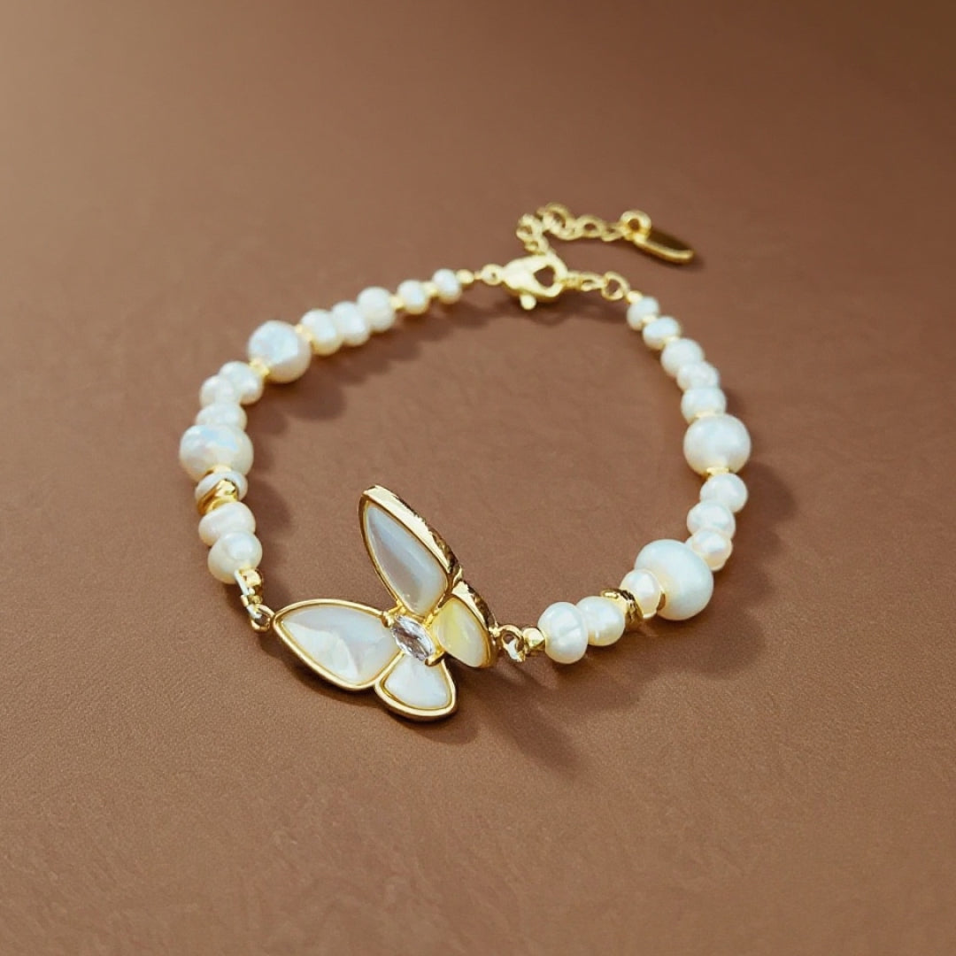Ocean Butterfly Dream Pearl Bracelet
