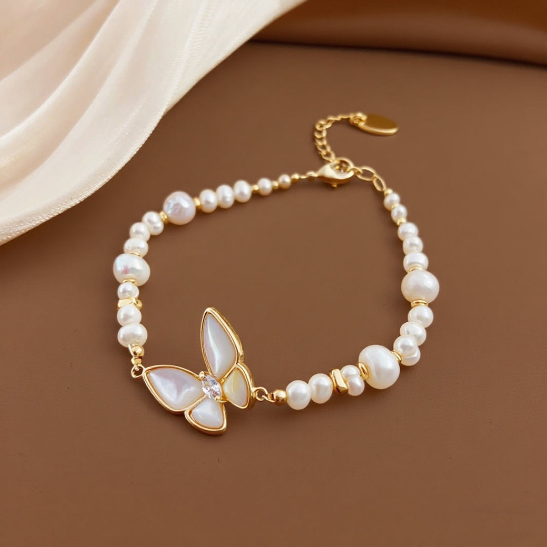 Ocean Butterfly Dream Pearl Bracelet