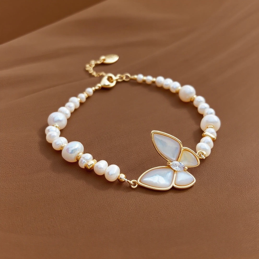 Ocean Butterfly Dream Pearl Bracelet
