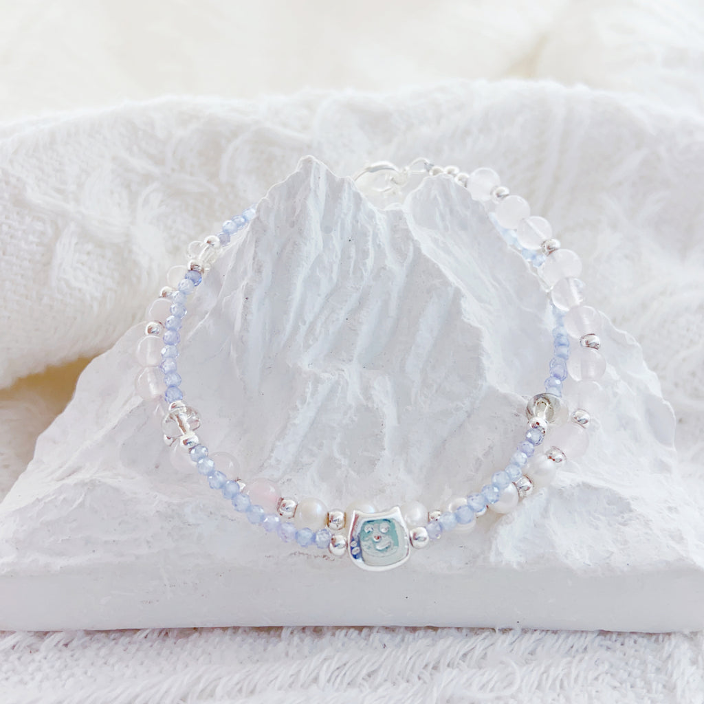 Morning Mist Glow Pearl Bracelet
