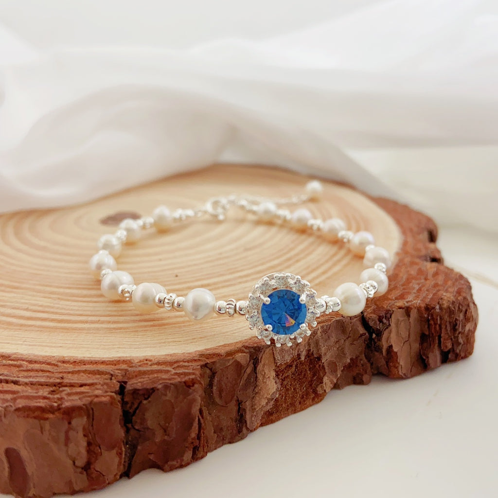 Ocean Starlight Pearl Bracelet