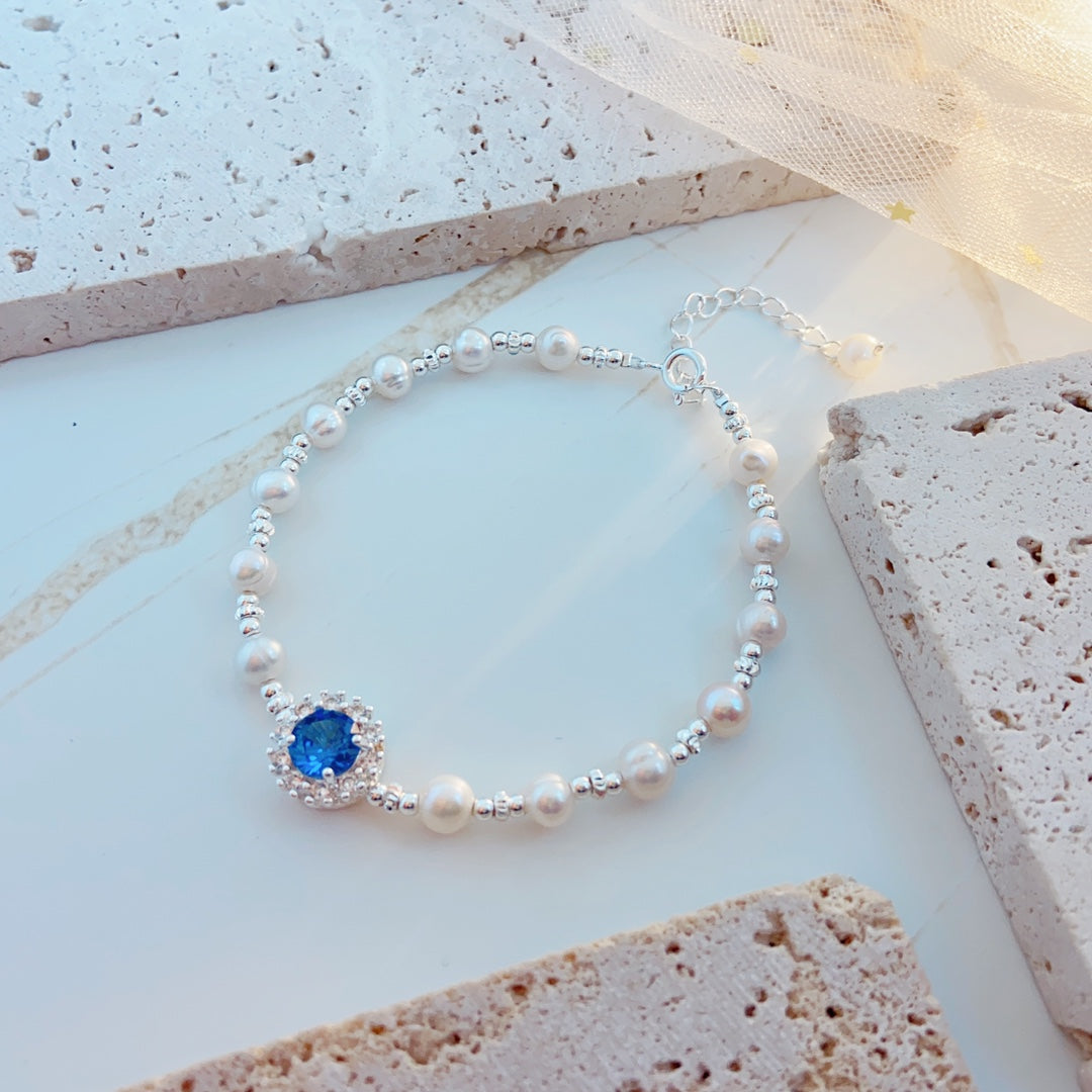 Ocean Starlight Pearl Bracelet