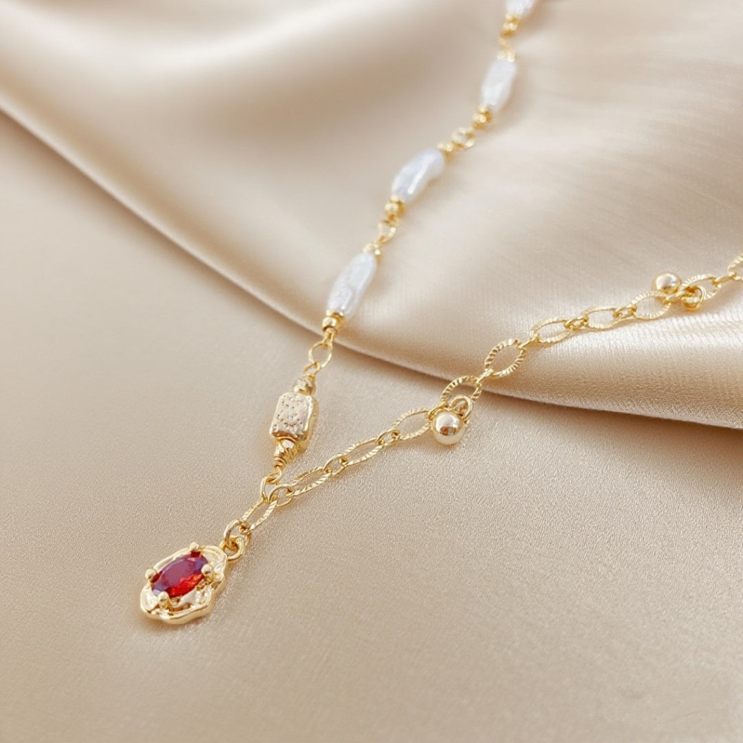 Ember Kiss Baroque Necklace