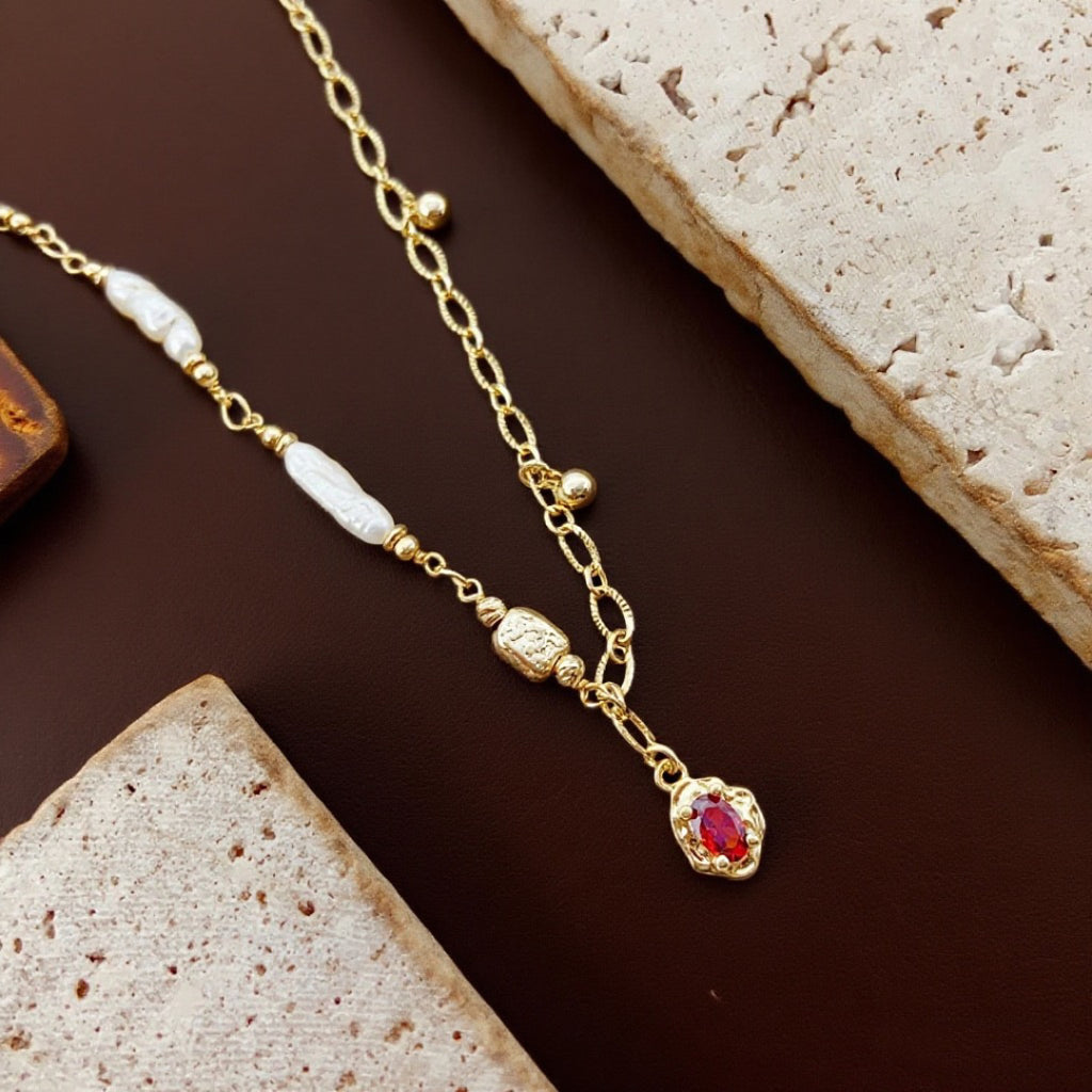 Ember Kiss Baroque Necklace