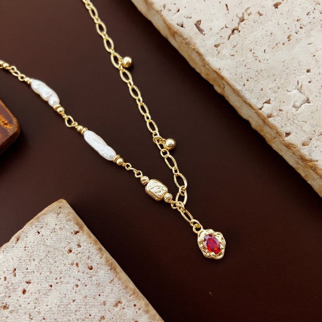 Ember Kiss Baroque Necklace