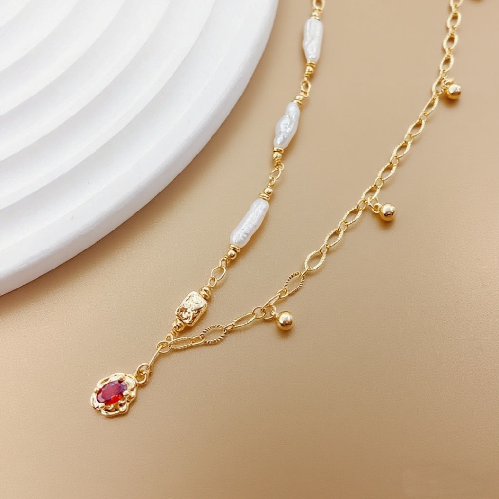 Ember Kiss Baroque Necklace
