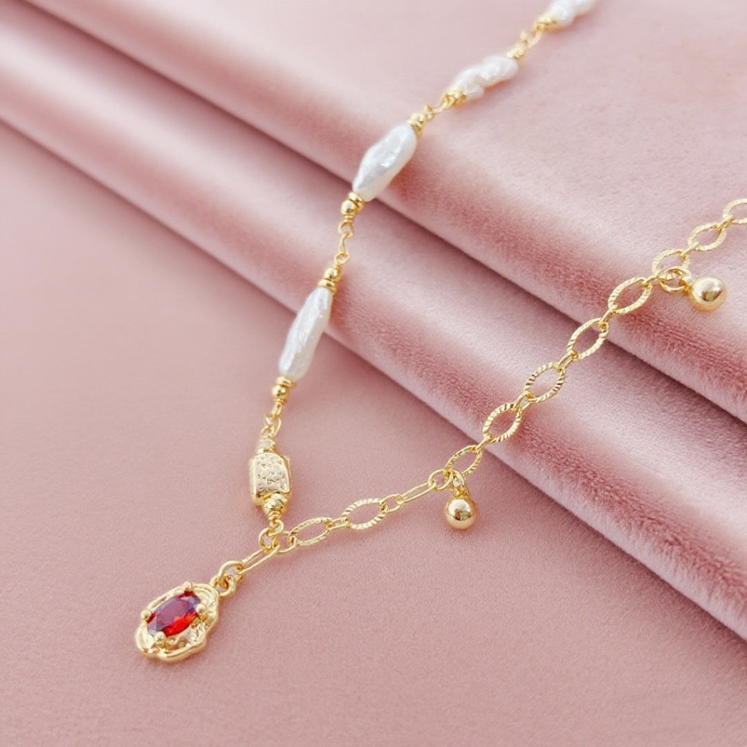 Ember Kiss Baroque Necklace