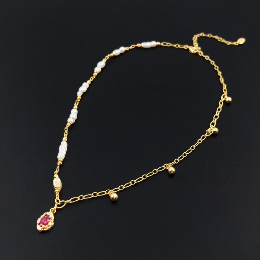 Ember Kiss Baroque Necklace