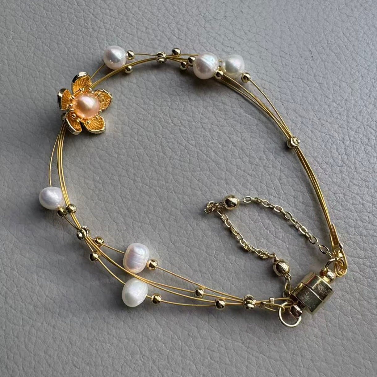Spring Pearl Bracelet