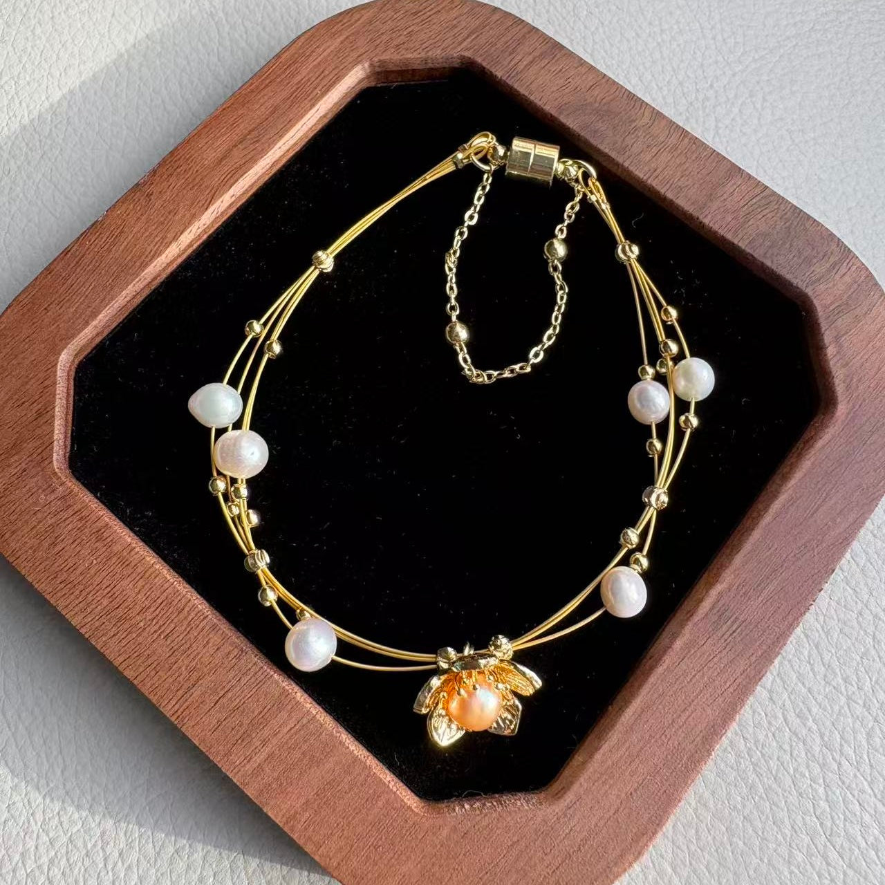 Spring Pearl Bracelet